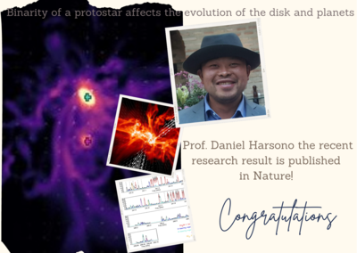 Congratulations! Prof. Daniel Harsono the recent research result is published in Nature!