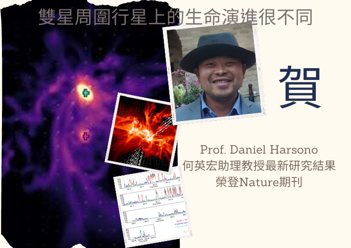 恭賀! Prof. Daniel Harsono何英宏助理教授最新研究結果 榮登Nature期刊