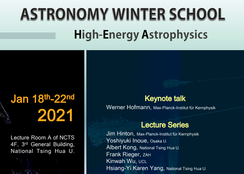 Astronomy Winter School